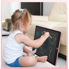 Кольоровий графічний планшет для малювання Psheko Writing Tablet 16" Pink (FR050646) Братське