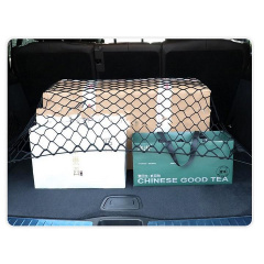 Сітка кишеня в багажник автомобіля Icar на гачках 110х60 см Чорний (С051252) Новояворовск