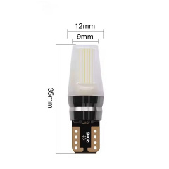Комплект світлодіодних ламп Napo T10-COB10-Lens W5W T10 4 шт Білий (2508372254) Хуст