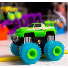Машинка Trix Trux Monster Truk для канатного дитячого треку монстр-траки Зелена (SUN2218_2) Сумы