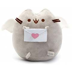 Комплект М'яка іграшка кіт з листом Pusheen cat і Антистрес іграшка Mokuru (vol-725) Токмак
