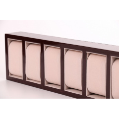 Органайзер для зберігання годинників Craft 6TRAY.BL Коричневий Покровск