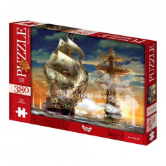 Пазли класичні "Морські баталії" Danko Toys C380-06-08 380 елементів Київ