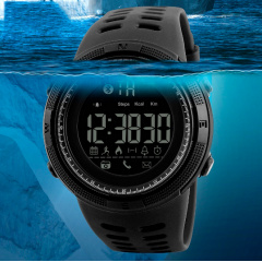 Наручний годинник чоловічий Skmei Clever II 1250 Black (1436) Мукачево