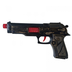 Пістолет-тріскачка іграшковий Джей Golden Gun (720) Курень