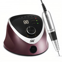 Фрезер для манікюру з педаллю SML Nail Sander M12 Рожевий (SML-M12PNK) Орехов