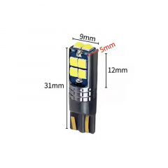 Комплект світлодіодних ламп Napo LED T10-3030-10smd W5W T10 4 шт Білий (2470583523) Конотоп