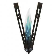 Ніж дерев'яний сувенірний "SO-2 МЕТЕЛИК DRAGON GLASS" Сувенір-Декор SO2BAL-D Ромни