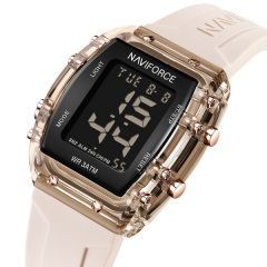 Наручний годинник жіночий NaviForce Lady Sport Золотий (3110) Покровськ
