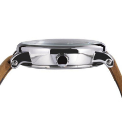 Годинник чоловічий механічний наручний Forsining Vintage Pro Сріблястий (2495007401) Петрове