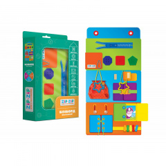Игра Vladi Toys с застежками Бизиборд Настенный укр (ZZ1000-01) Броди