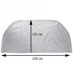 Чехол для мотоцикла, велосипеда Motocicleta cubierta размер S 100х200см Серый (hub_p505xd) Новое