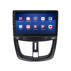 Штатная магнитола Lesko 9" Peugeot 207 I Рестайлинг 2009-2015 6/128Gb 4G Wi-Fi GPS Top (9440-43763) Киев