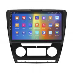 Штатная магнитола Lesko 10" Skoda Octavia II A5 Рестайлинг 2008-2013 2/32Gb CarPlay 4G Wi-Fi GPS Prime (6102-48101) Бушеве