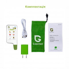 Екотестер Greentest ECO 6 - Дозиметр, нітрат-тестер та вимірювач жорсткості води в одному приладі (Green6) Бушево