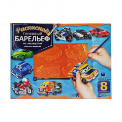 Набір для творчості "Барельєф" Danko Toys РГБ-01…08 великий Вид 2 Гуляйполе