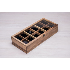 Коробочка для зберігання наручних годинників ecoWalnut 8.2х40.9х18 см Суми