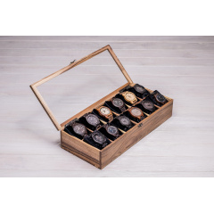 Коробочка для зберігання наручних годинників ecoWalnut 8.2х40.9х18 см Суми