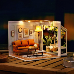 Ляльковий будинок конструктор DIY Cute Room H-025 Warm moment Виноградов