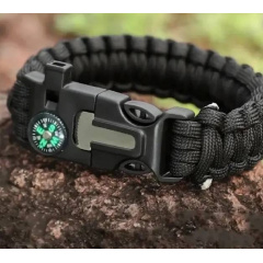 Годинник тактичний Skmei Navi Paracord Чорний (1845-1) Слов'янськ