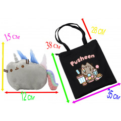 Комплект 2Life Pusheen cat 12х15 см та сумка 38х35 см v-12385 Городок