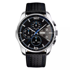 Годинник наручний Skmei 9106 Black 9106BU (17117-hbr) Костопіль