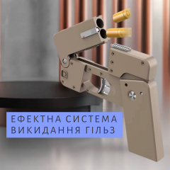 Іграшковий нейлоновий телефон-пістолет BB складаний у вигляді Айфона ТОП комплект Coyote (1020) Южноукраїнськ