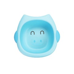 Детская ванночка для купания Свинка Little Bean BER02 37х37 см Голубой Ворожба