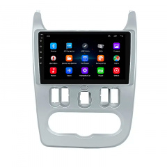 Штатная магнитола Lesko 9" Dacia Logan II 2012-2016 1/16Gb Wi-Fi GPS Base (10225-44757) Киев