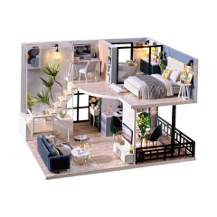 Ляльковий будинок DIY Cute Room Вілла Затишне життя Киев