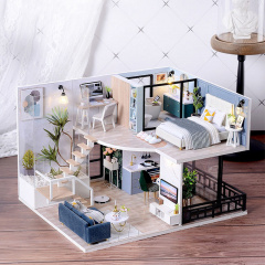 Ляльковий будинок DIY Cute Room Вілла Затишне життя Киев