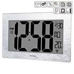 Годинник настінний Technoline WS8019 Silver (WS8019) Енергодар