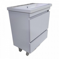 Тумба пластикова The MIX Атлант Infinity 70x80x45 см White Красноград