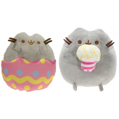 Набір м'яких іграшок 2Life Pusheen cat 12х15 см з попкорном і кіт в яйці v-12365 Покровск