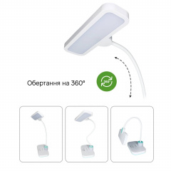 Настільна лампа Weidasi WD-6081 9W 484lm 4296K USB 5V White Одесса