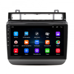 Штатная магнитола Lesko 9" Volkswagen Touareg II Рестайлинг 2014-2018 1/16Gb Wi-Fi GPS Base (9936-46738) Новая Каховка