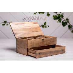 Скринька для зберігання наручних годинників ecoWalnut 14.9х34.2х18 см Ивано-Франковск