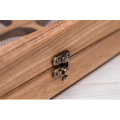 Підставка органайзер для зберігання наручних годинників ecoWalnut 7х43.5х18 см Кропивницький