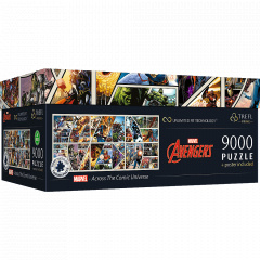 Пазли Trefl Месники Marvel 9000 елементів серії Безмежна колекція 199х93 см Різнокольоровий 81023 Михайлівка