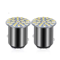 Комплект світлодіодних ламп Napo LED 1157-3014-22smd P21/5W 1157 BAU15S 10 шт Білий (2522244494) Михайловка