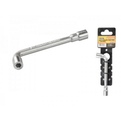 Ключ торцевий з отвором L-подібний 6 мм CRV MASTERTOOL GM (73-4006) Южноукраїнськ