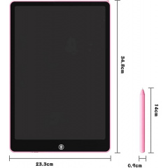 Планшет графічний Psheko Writing Tablet 16" Pink (050643) Ужгород