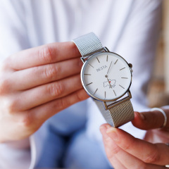 Наручний годинник жіночий BESTA Love UA Silver Сріблястий (3142) Вишгород