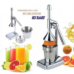Ручна соковижималка для цитрусових металева No Brand Manual Juicer Сріблястий (2104618520) Косів
