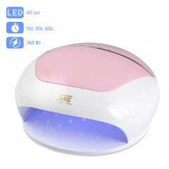 Лампа для манікюру SML S9 180Вт 60led Біло-рожевий Костопіль