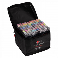 Набір маркерів Santi спиртові 80 шт (390780) Березнегувате