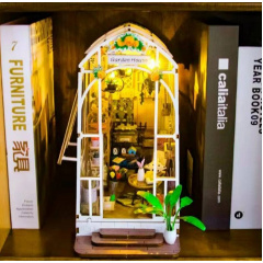 3D румбокс Діорама ляльковий будинок Бук Нук "Садовий Будиночок" CuteBee DIY DollHouse (M411) Хмельник