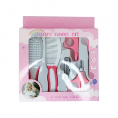 Гігієнічний набір для новонароджених Mega Zayka MGZ-0700(Pink) у коробці Гуляйполе