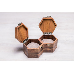 Бокс для наручних годинників ecoWalnut 7.3х18.8х10.9 см Полтава