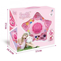 Набір дитячої декоративної косметики JC Toys для макіяжу та манікюру багаторівнева палетка тіней блиски для губ лаки (AUAU08) Ровно
